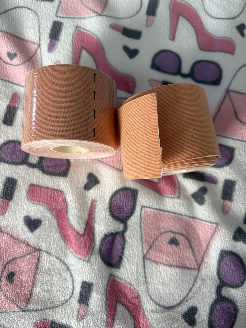 Fashion Forms Elastic Body Tape Rolls in Tan Nude